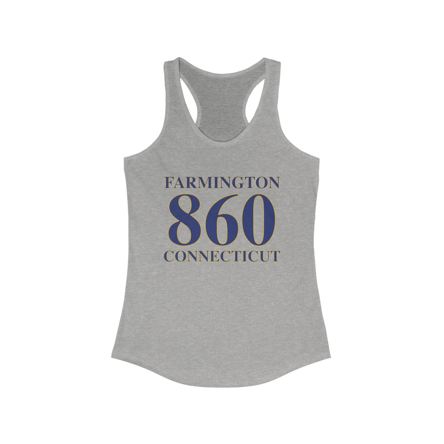 Farmington 860 Connecticut Women's Ideal Racerback Tank