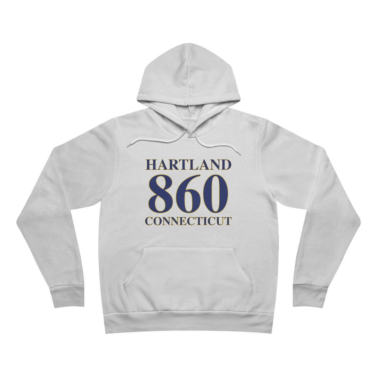 Hartland 860 Connecticut Unisex Sponge Fleece Pullover Hoodie