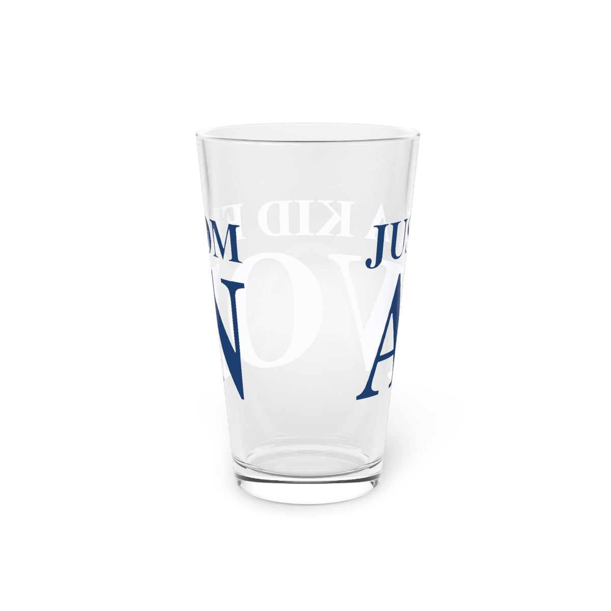 Just a kid from Avon Pint Glass, 16oz