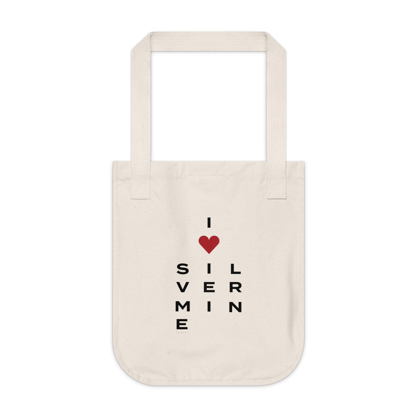 Silvermine Vision Organic Canvas Tote Bag