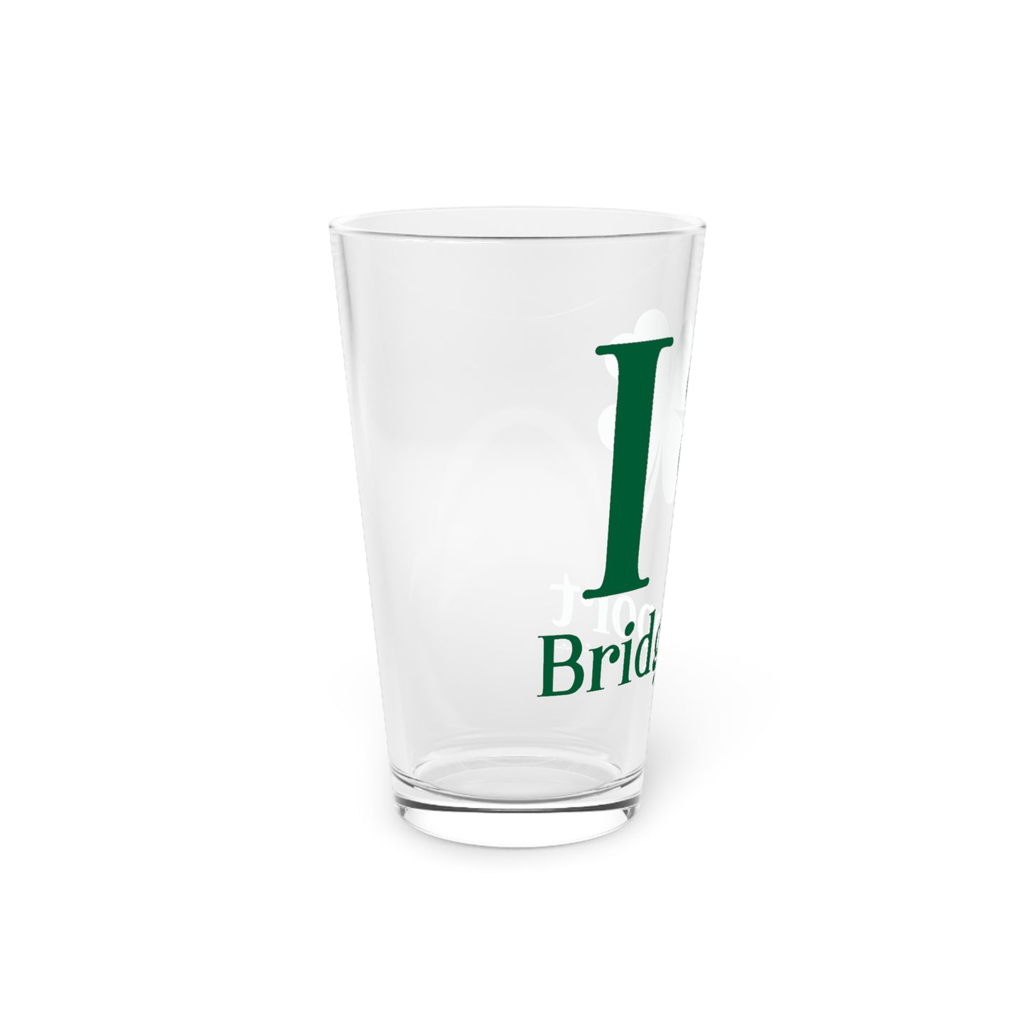I Clover Bridgeport Pint Glass, 16oz