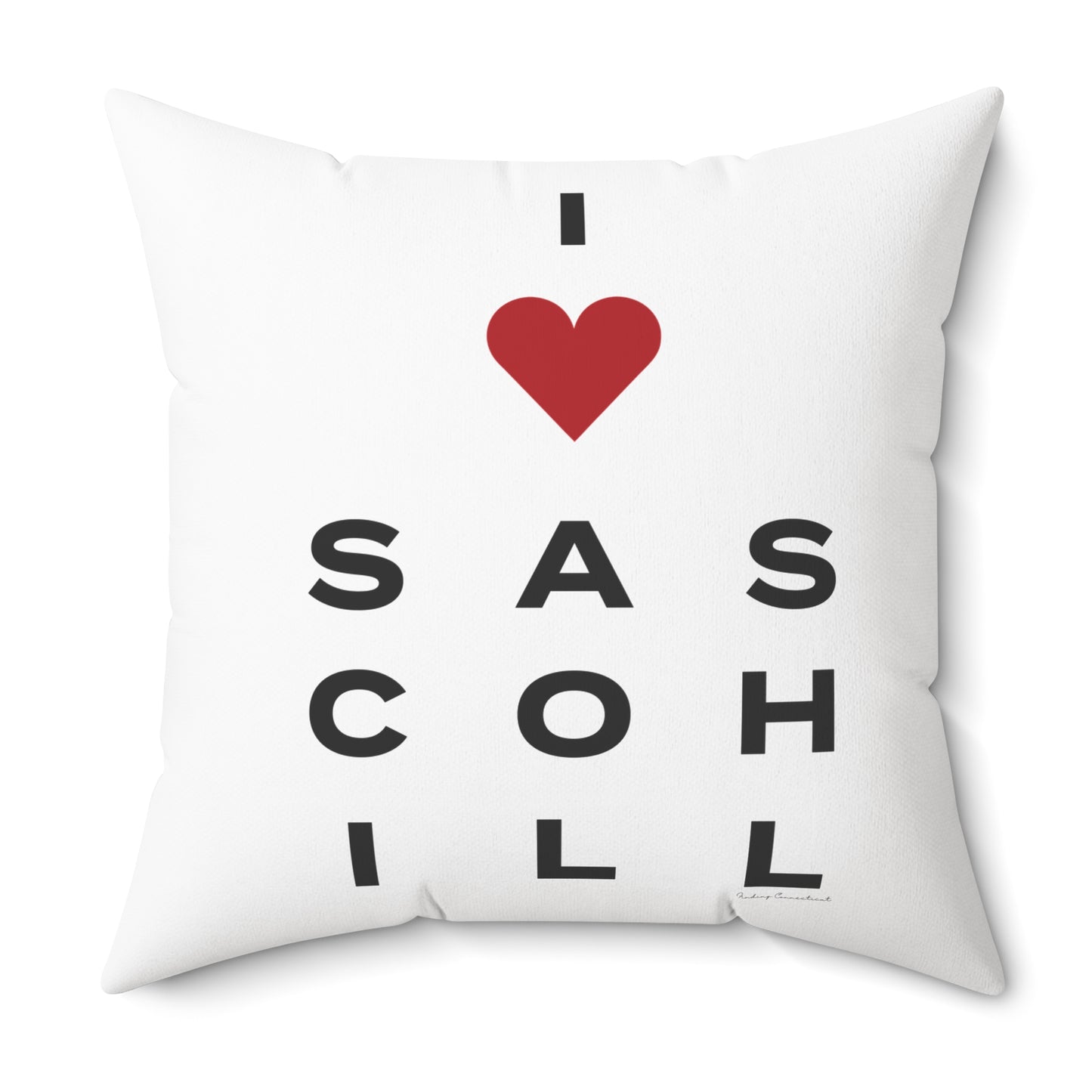 Sasco Hills Vision Spun Polyester Square Pillow