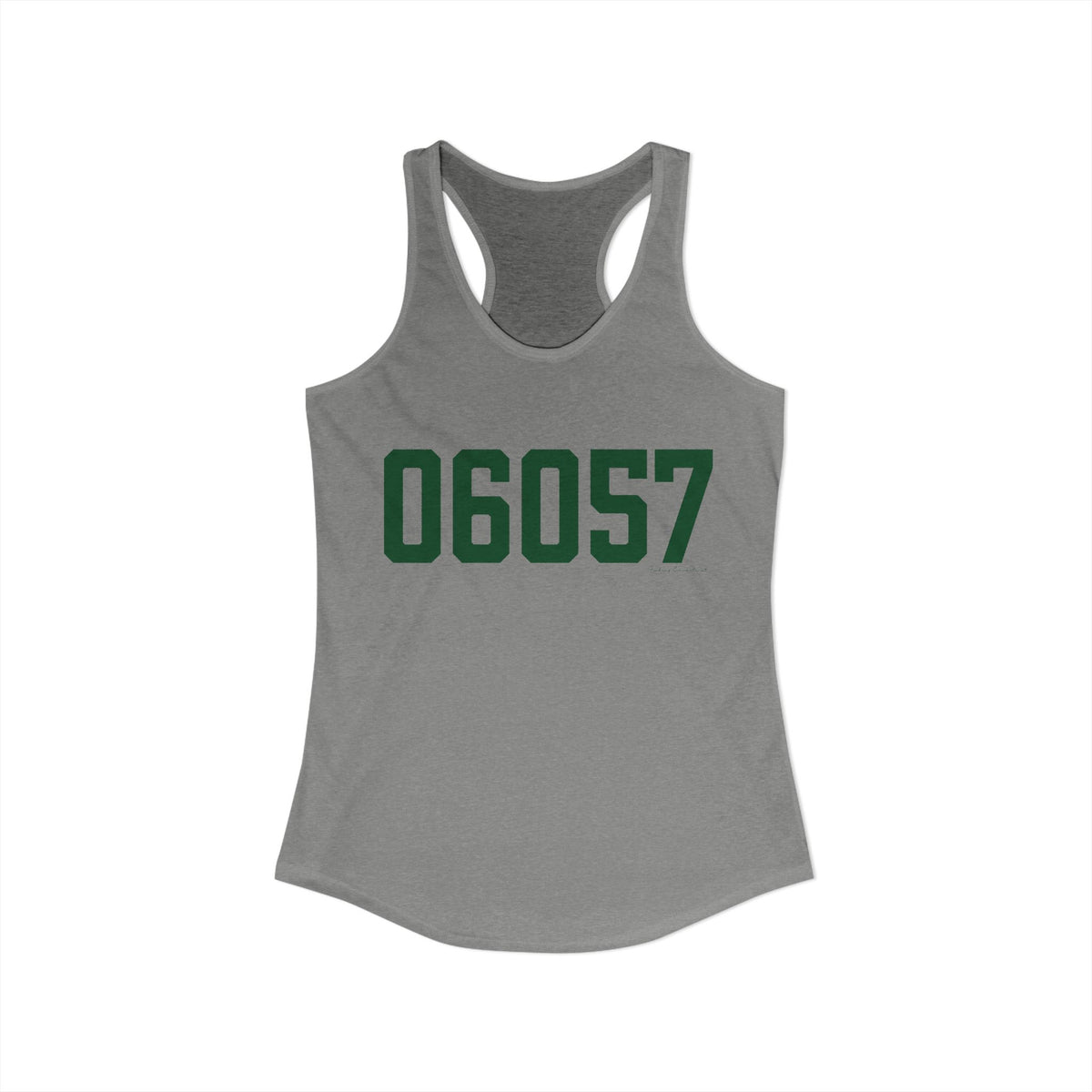 06057 New Hartford Connecticut Zip Code Women's Ideal Racerback Tank Top