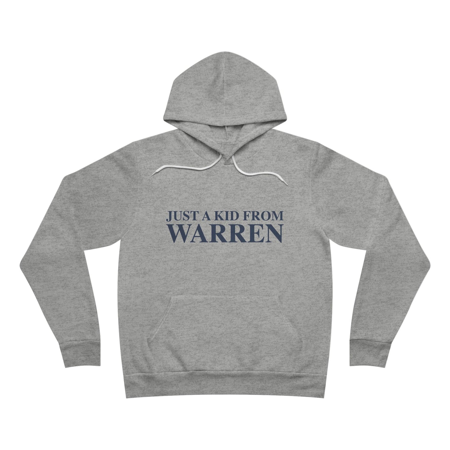 Just a kid from Warren Unisex Sponge Fleece Pullover Hoodie