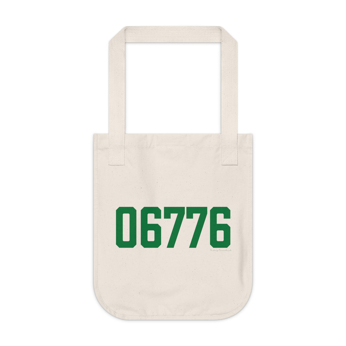 06776 New Milford Connecticut Zip Code Organic Canvas Tote Bag
