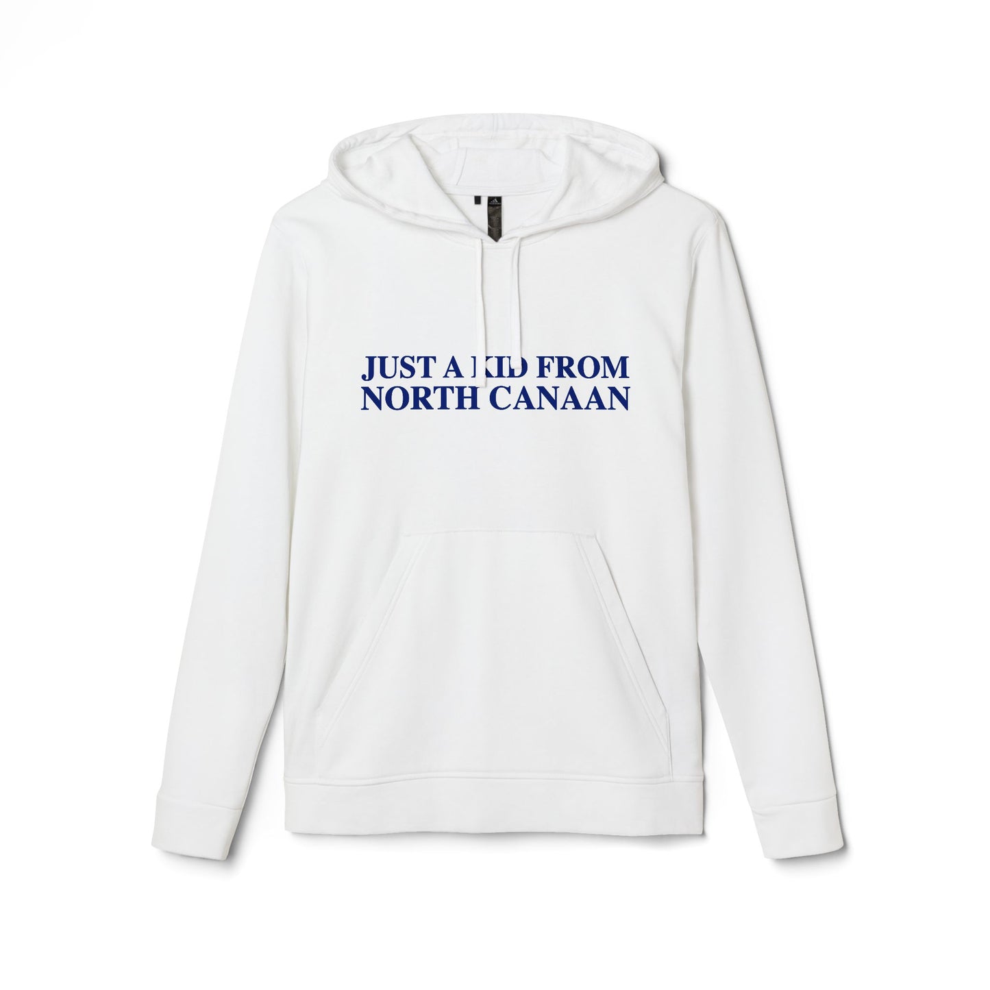 Just a kid from North Canaan adidas Unisex Fleece Hoodie