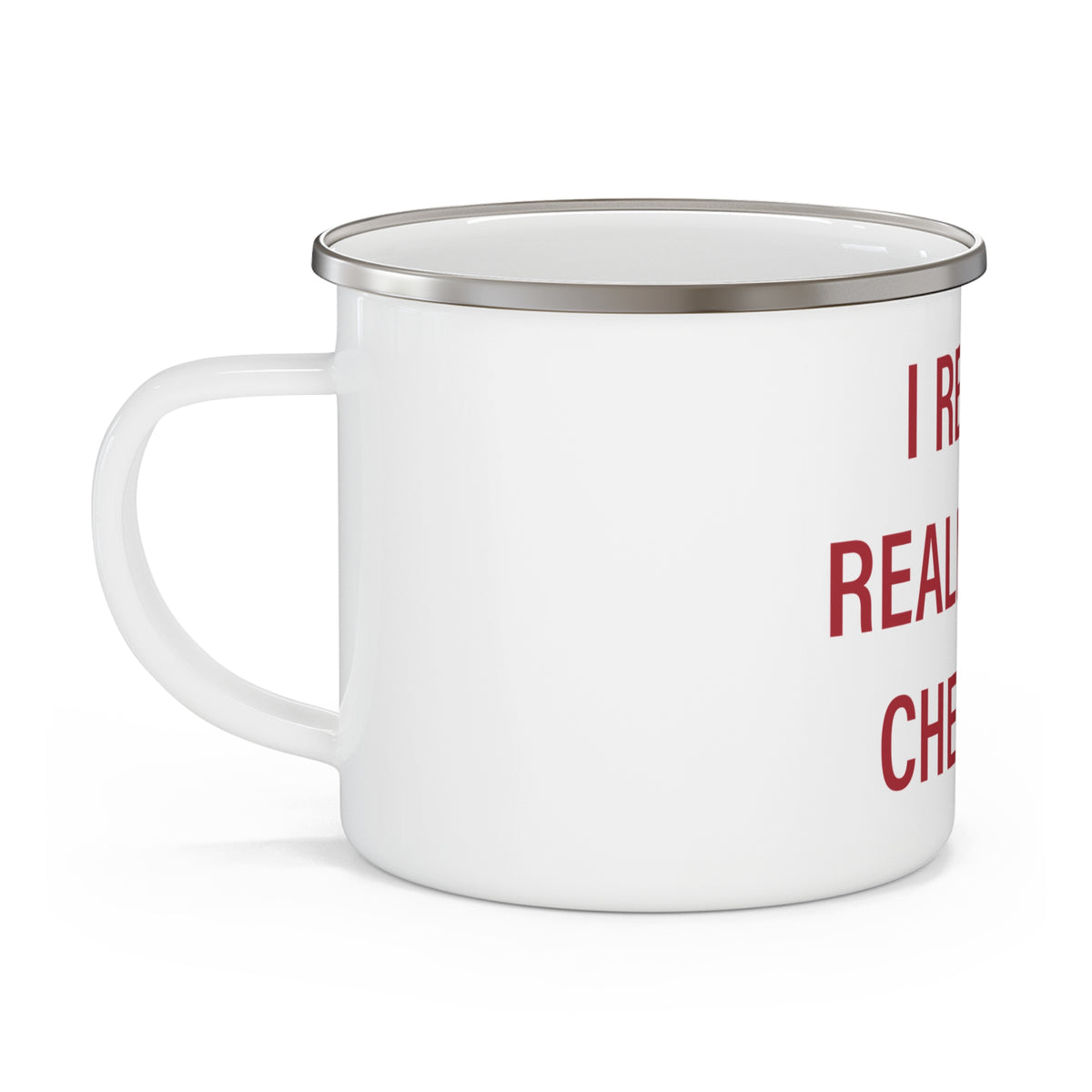I Really Really Miss Cheshire Enamel Camping Mug