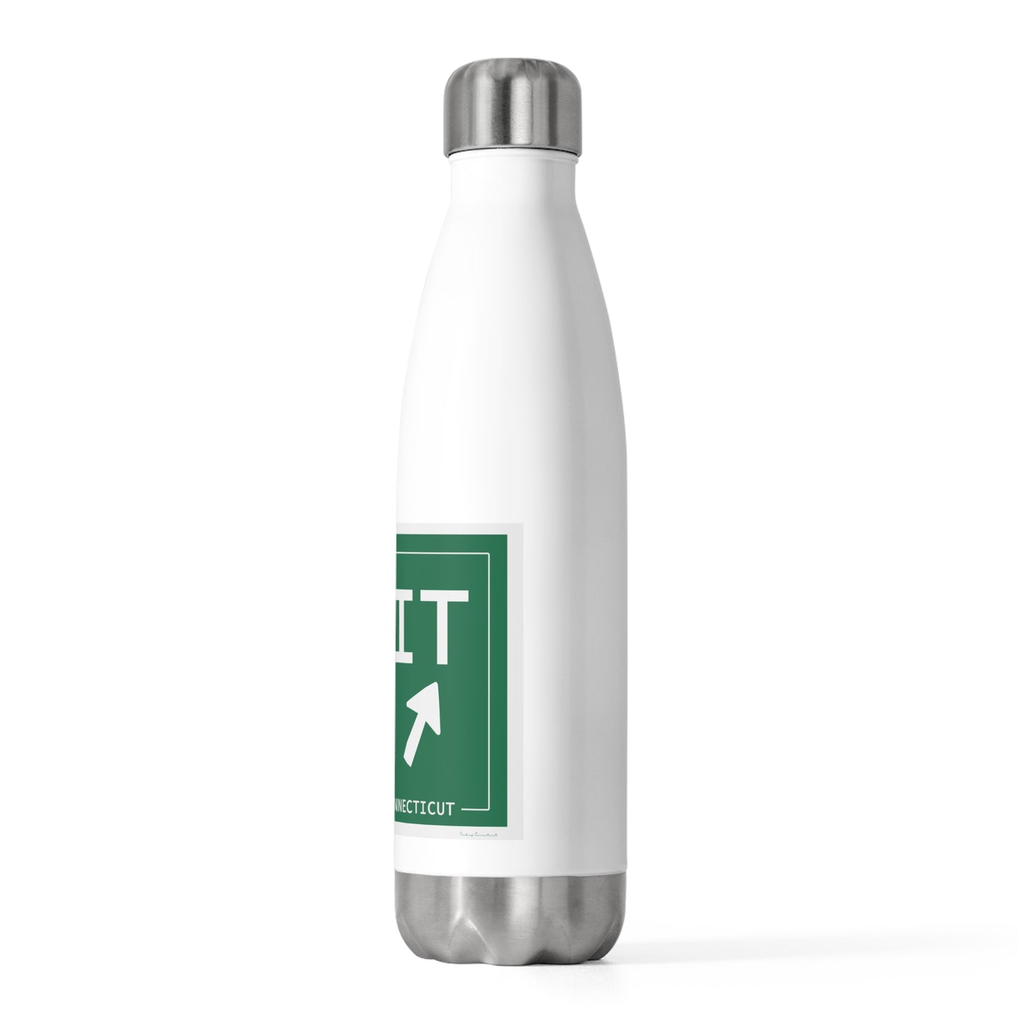 Vintage Exit 42 Merritt Parkway Sign 20oz Insulated Bottle