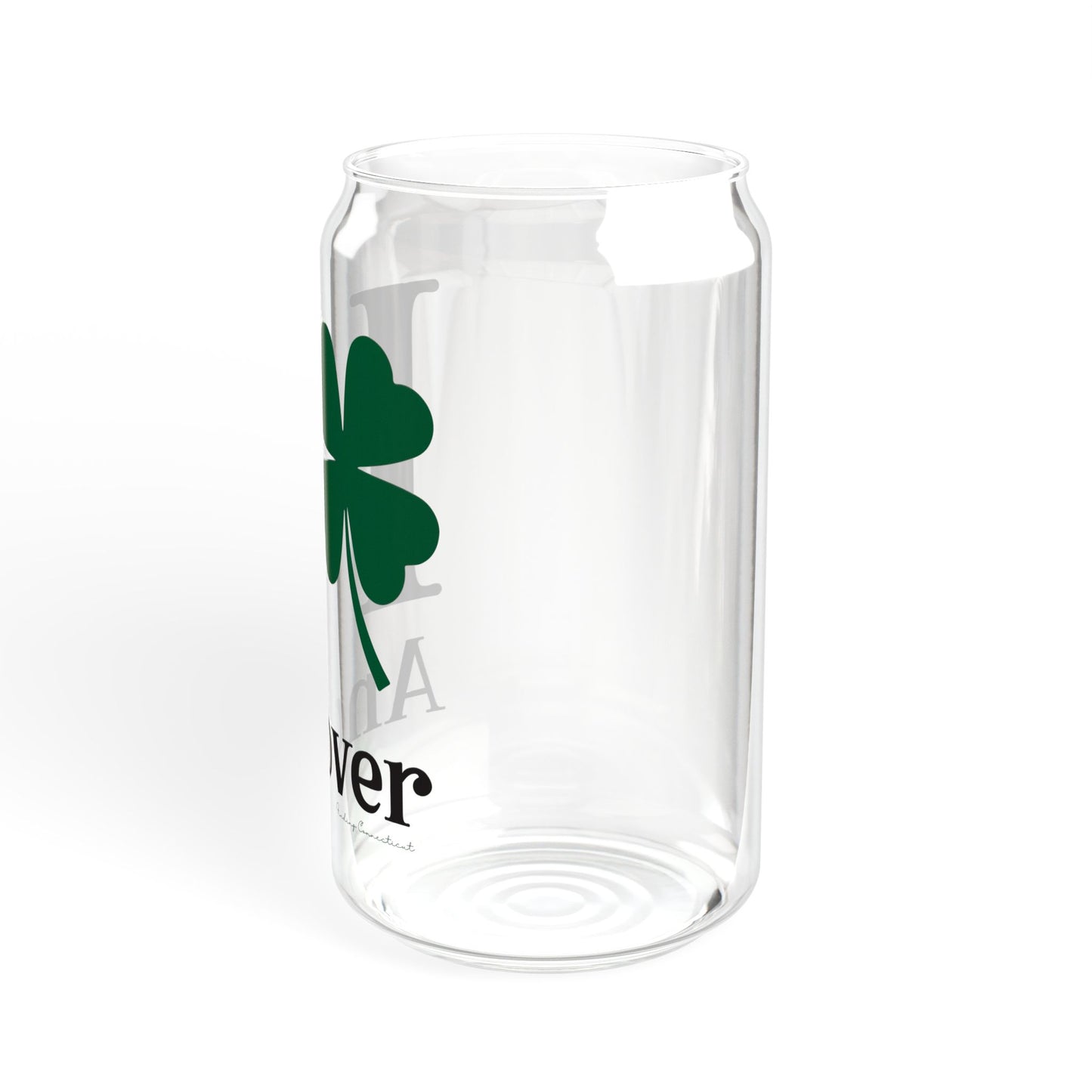 I Clover Andover Sipper Glass, 16oz
