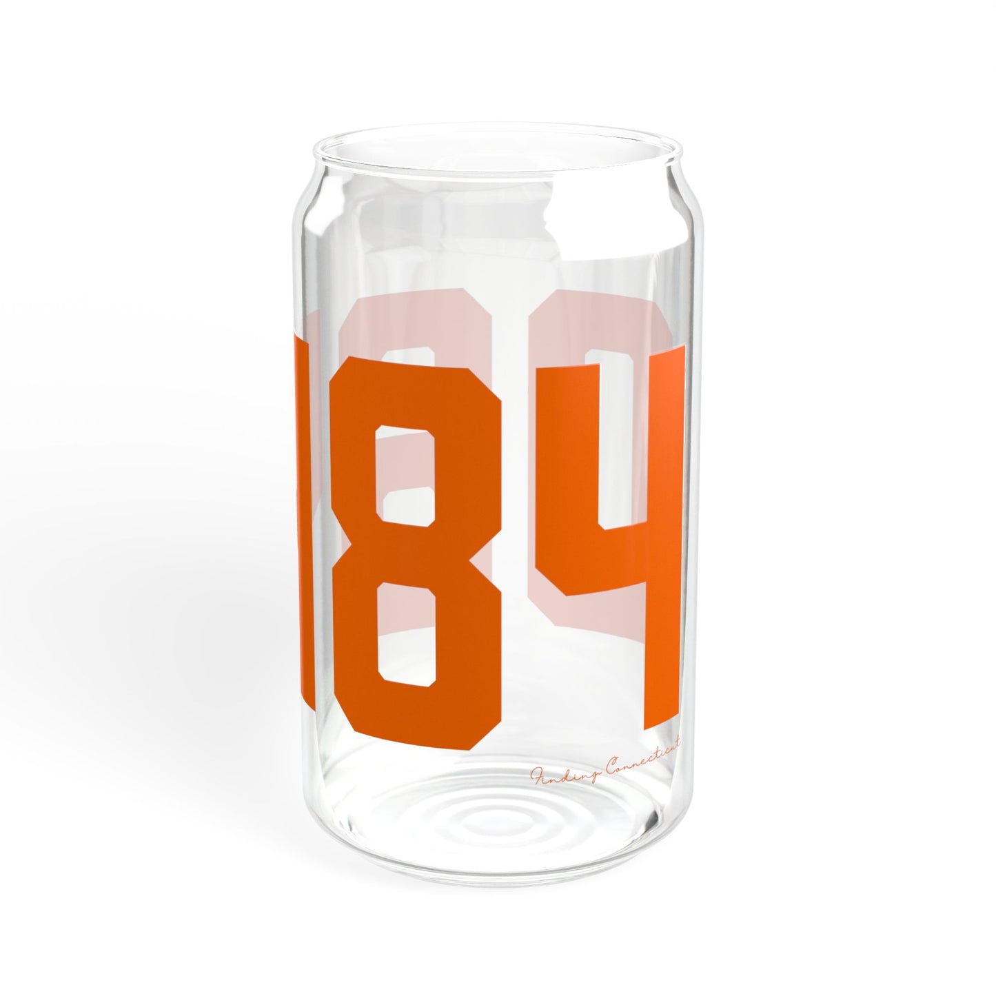 06484 Shelton Connecticut Zip Code Sipper Glass, 16oz