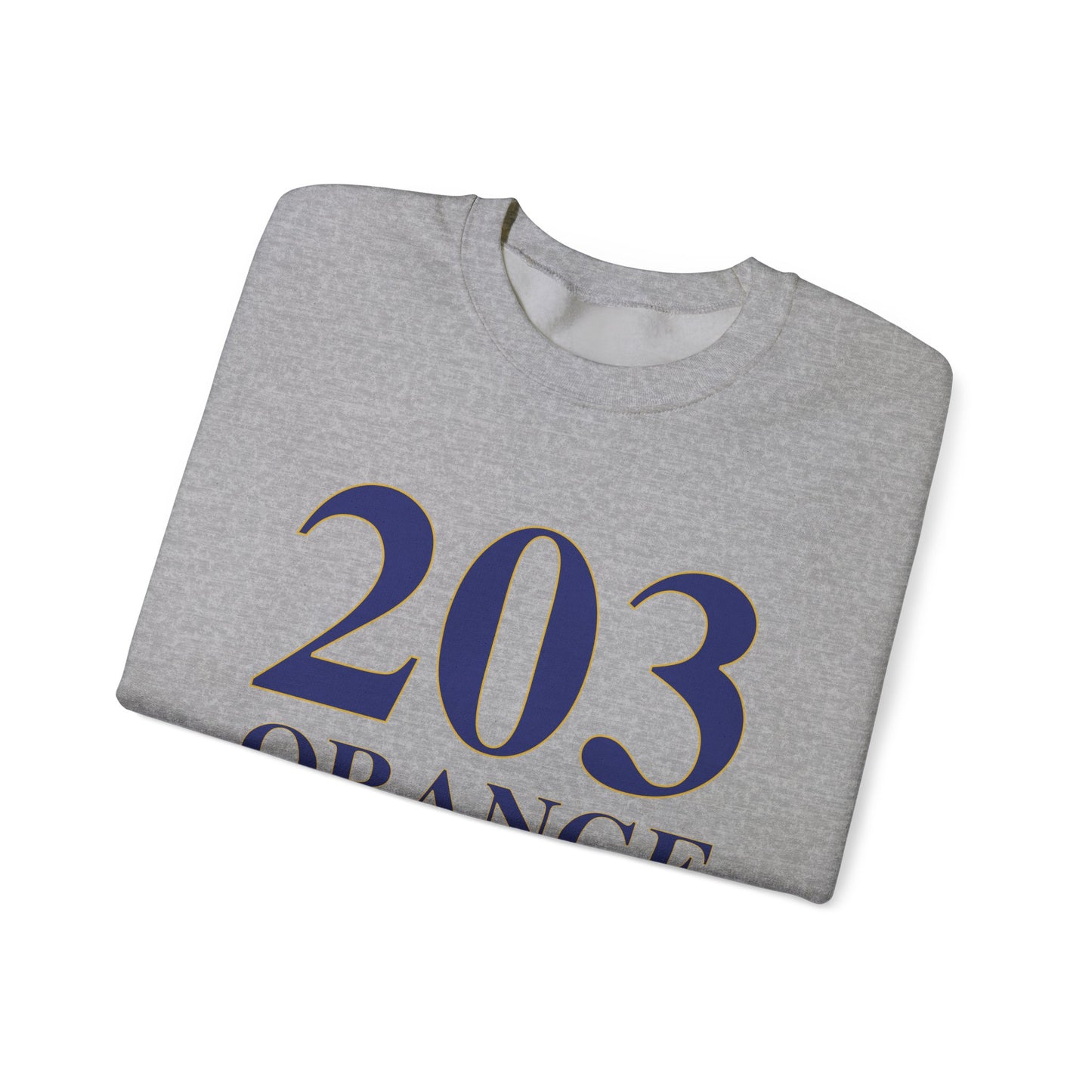 203 Orange Unisex Heavy Blend™ Crewneck Sweatshirt
