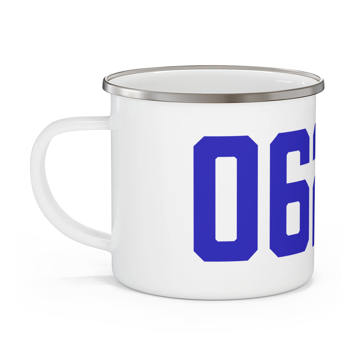 06249 Lebanon Connecticut Zip Code Enamel Camping Mug