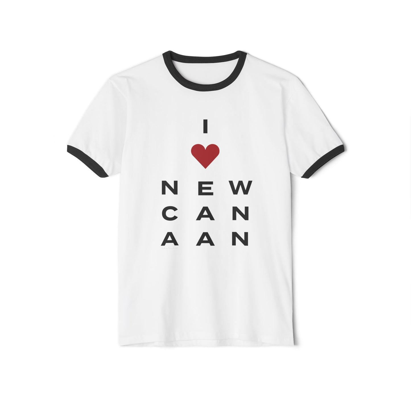 New Canaan Vision Unisex Cotton Ringer T-Shirt