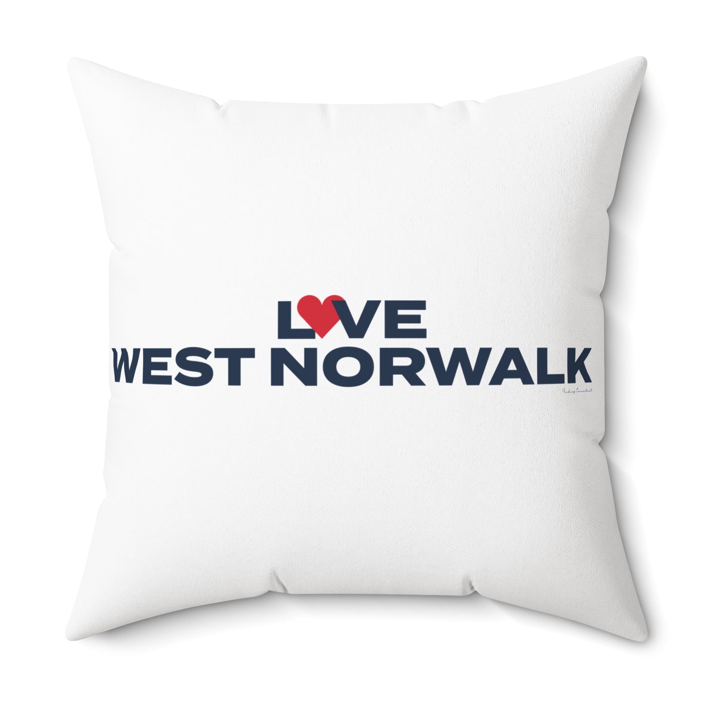 Love West Norwalk Spun Polyester Square Pillow