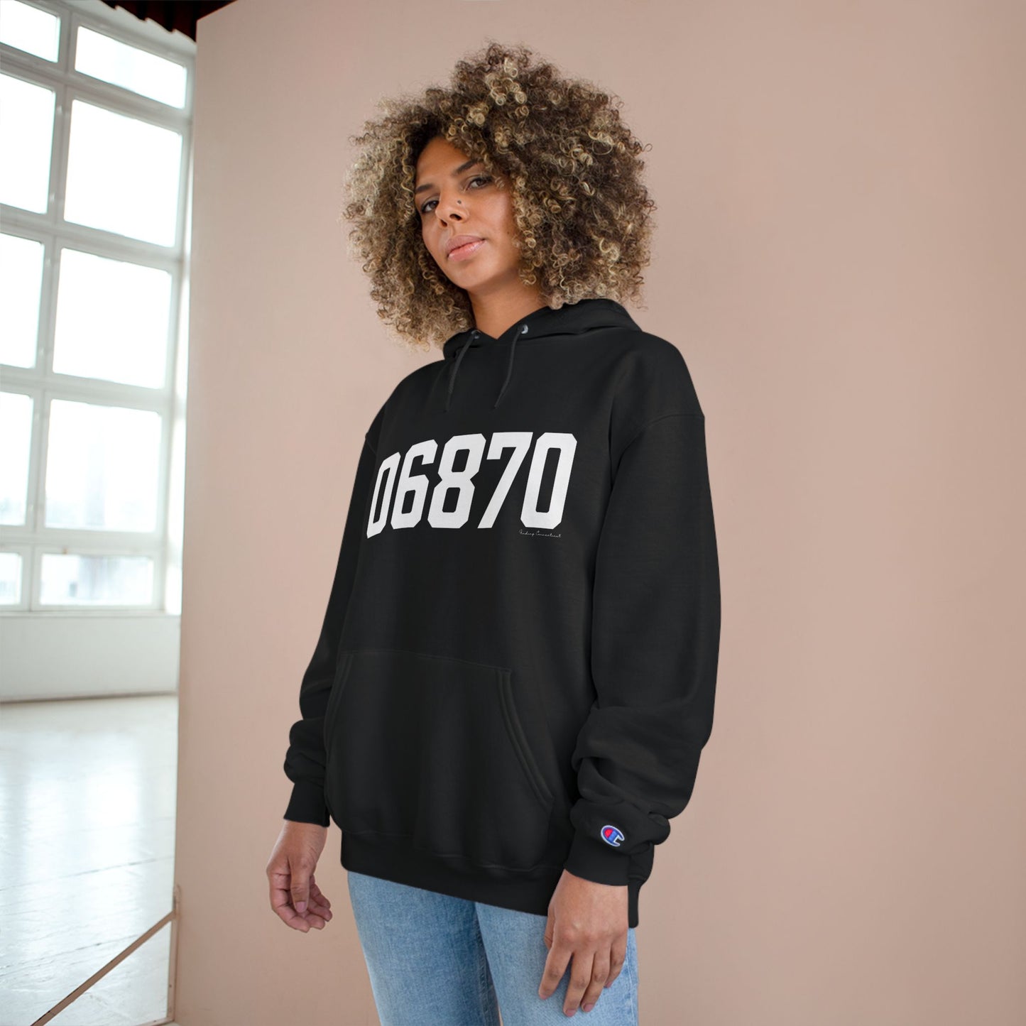 06870 - Greenwich CT Zip Code Champion Hoodie
