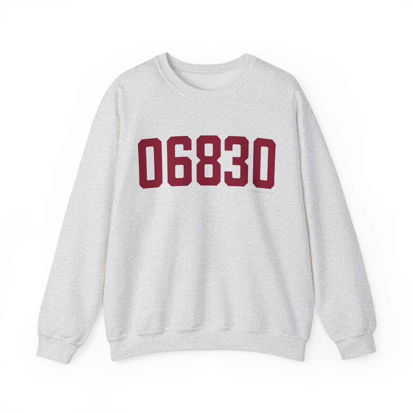 06830 - Greenwich Connecticut Zip Code Unisex Heavy Blend™ Crewneck Sweatshirt