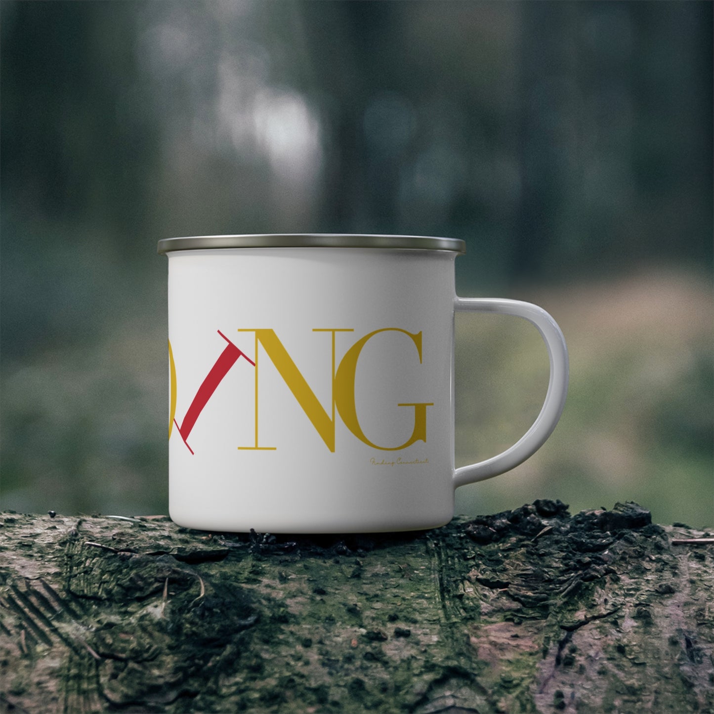 41 Tilt Redding Enamel Camping Mug