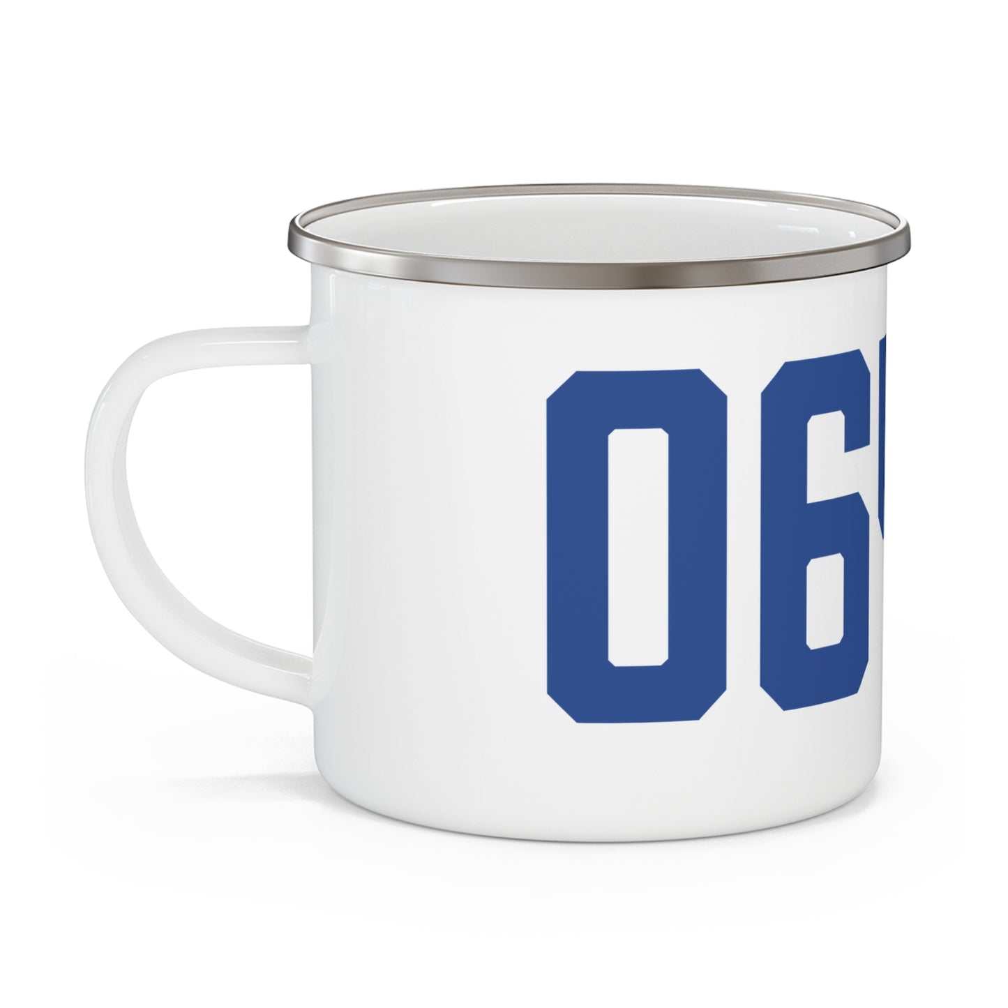 06423 East Haddam Connecticut Zip Code Enamel Camping Mug