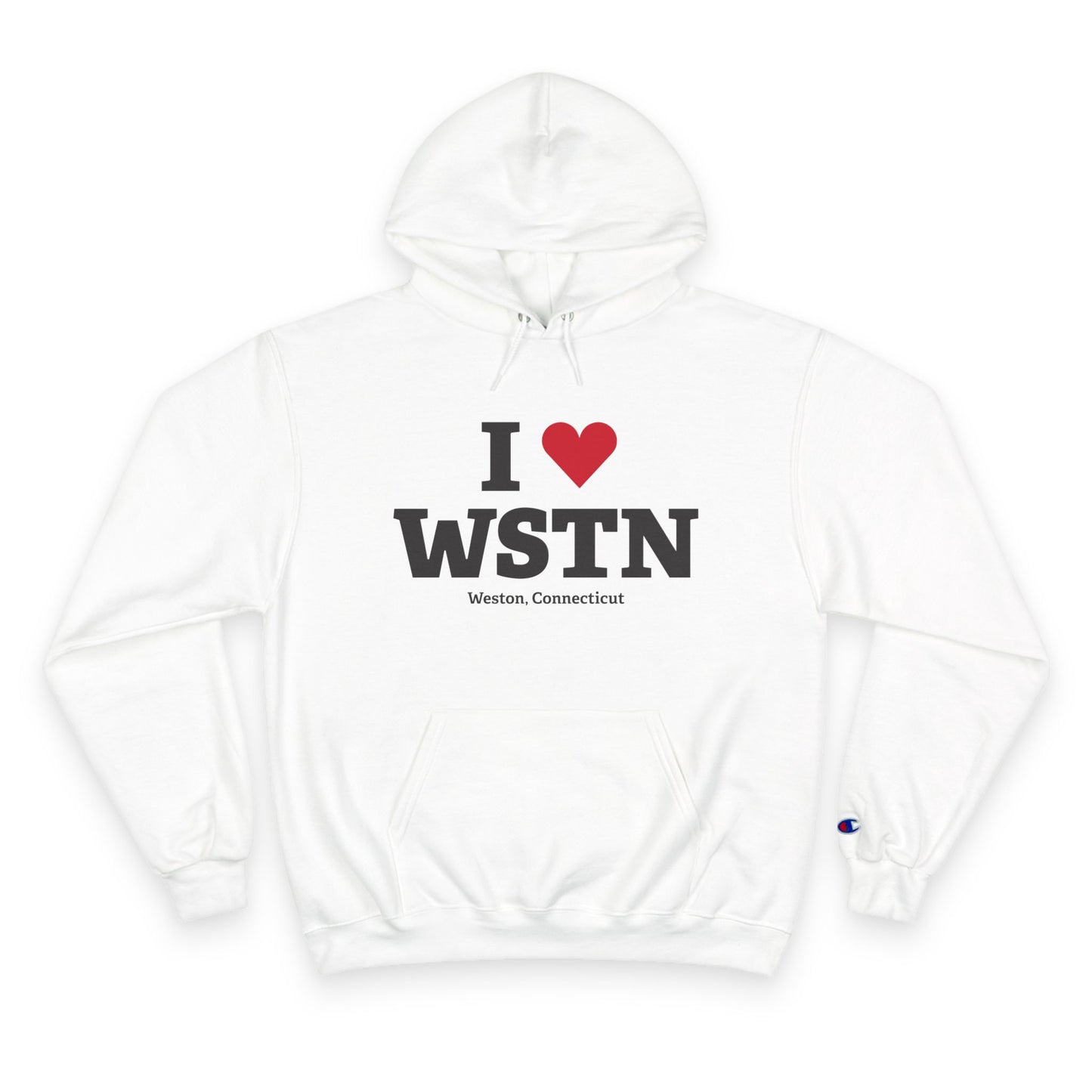 I Heart WSTN Champion Hoodie