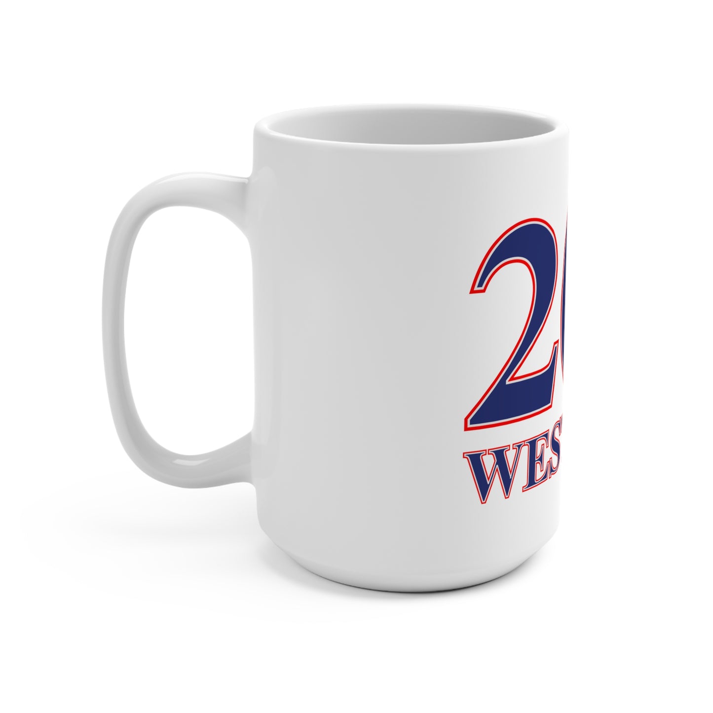 203 Westport Red White & Blue Mug 15oz
