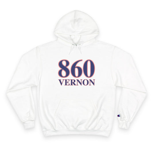 860 Vernon Red White & Blue Champion Hoodie