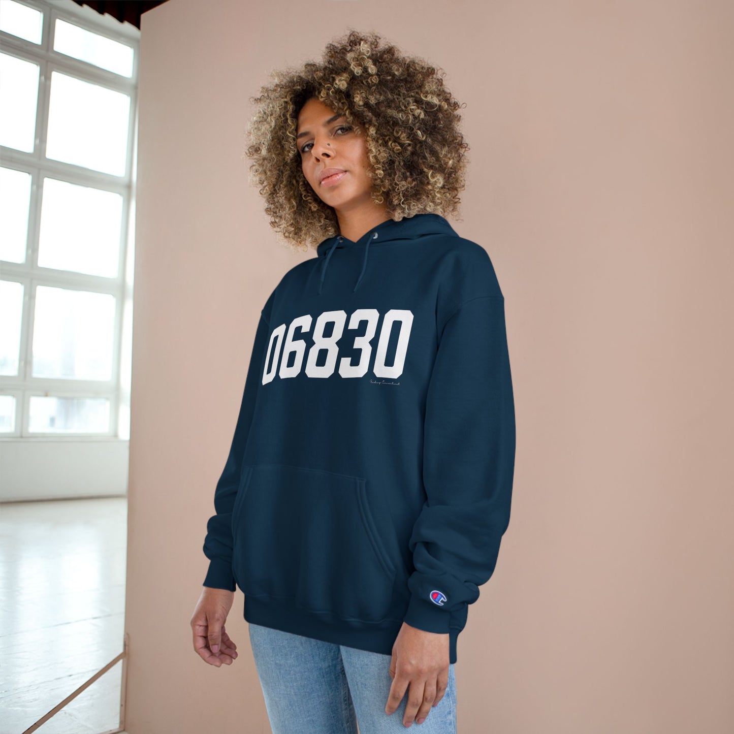 06830 - Greenwich CT Zip Code Champion Hoodie