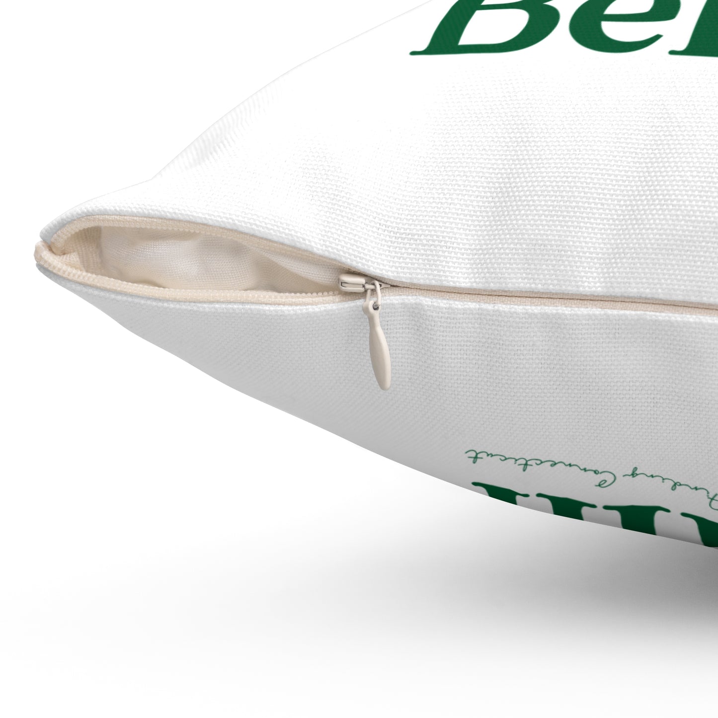 I Clover Berlin Spun Polyester Square Pillow