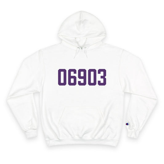 06903 Stamford Connecticut Zip Code Champion Hoodie Sweatshirt