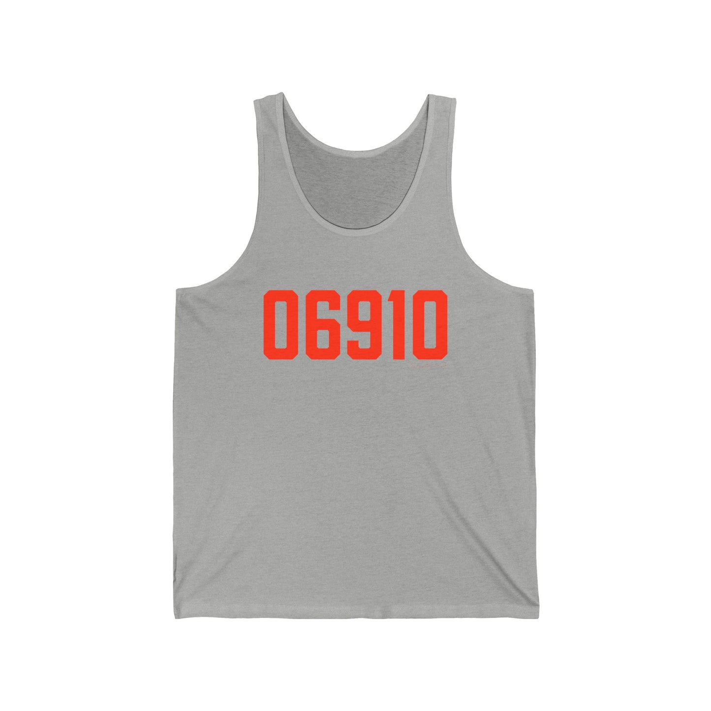 06910 Stamford Connecticut Zip Code Unisex Jersey Tank Top