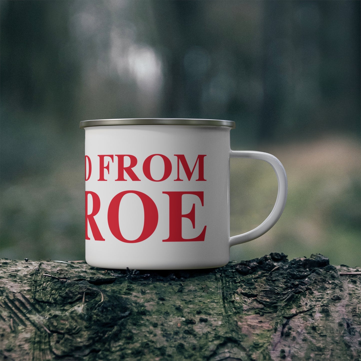 Just a kid from Monroe Enamel Camping Mug