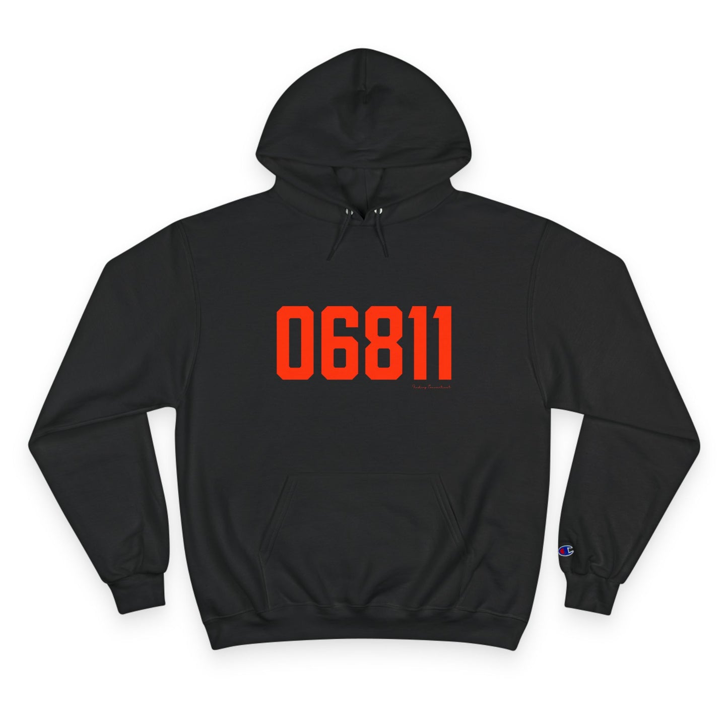 06811 Danbury Connecticut Zip Code Champion Hoodie Sweatshirt