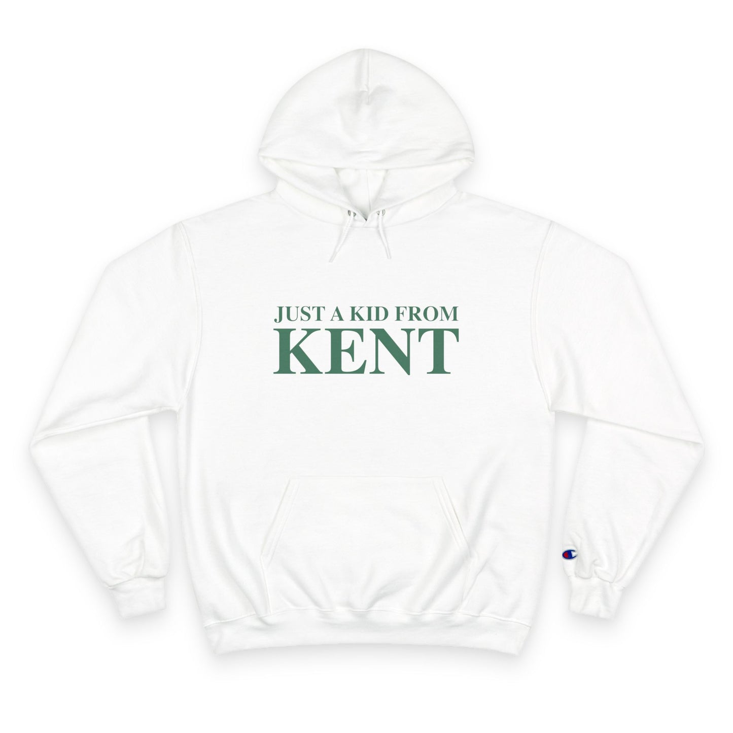 Just a kid from Kent Champion Hoodie