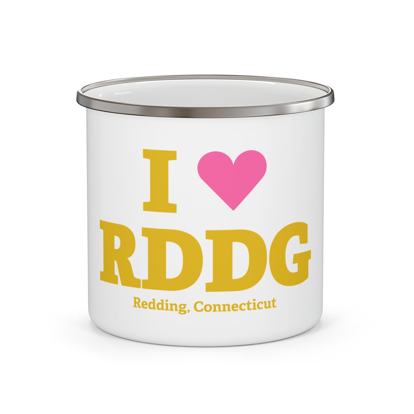 I Heart RDDG Enamel Camping Mug