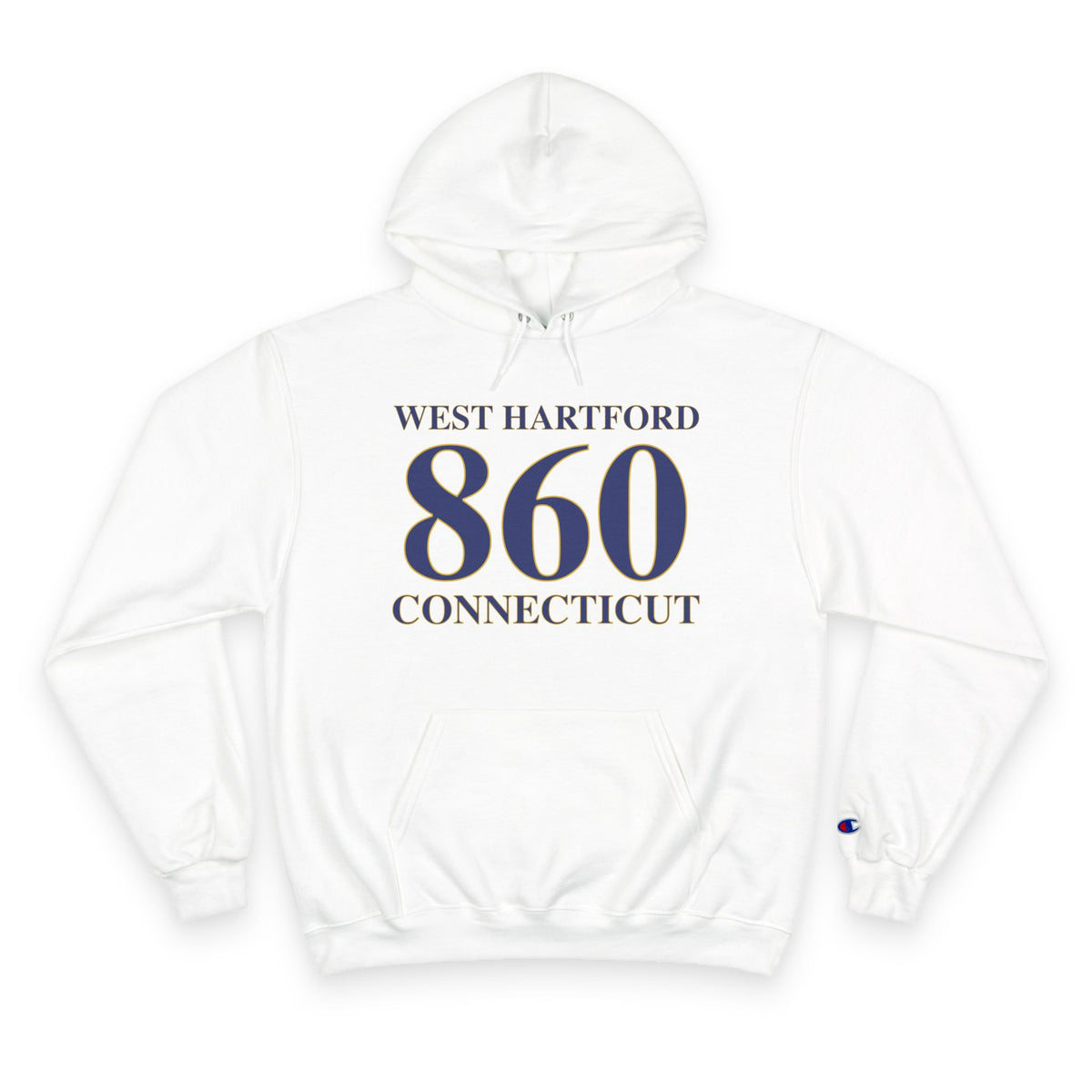 West Hartford 860 Connecticut Champion Hoodie
