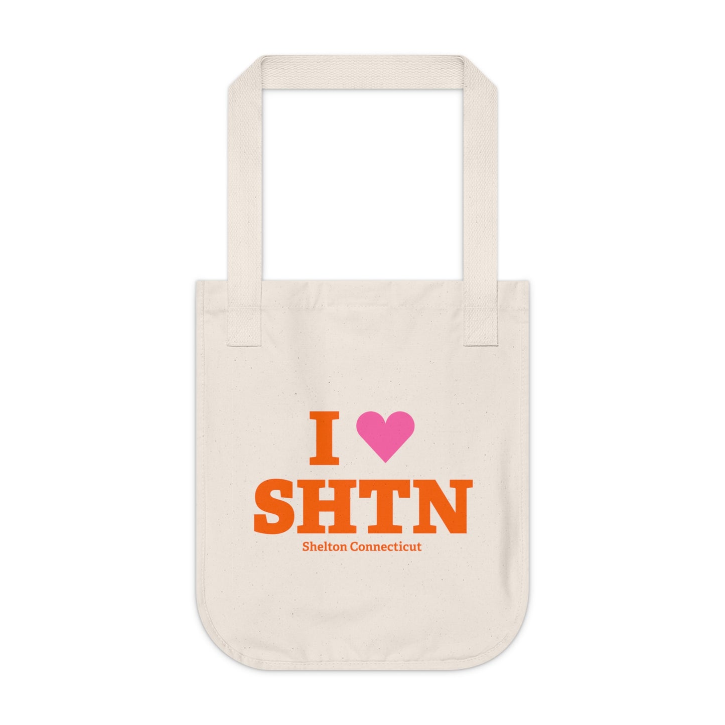 I Heart SHTN Organic Canvas Tote Bag