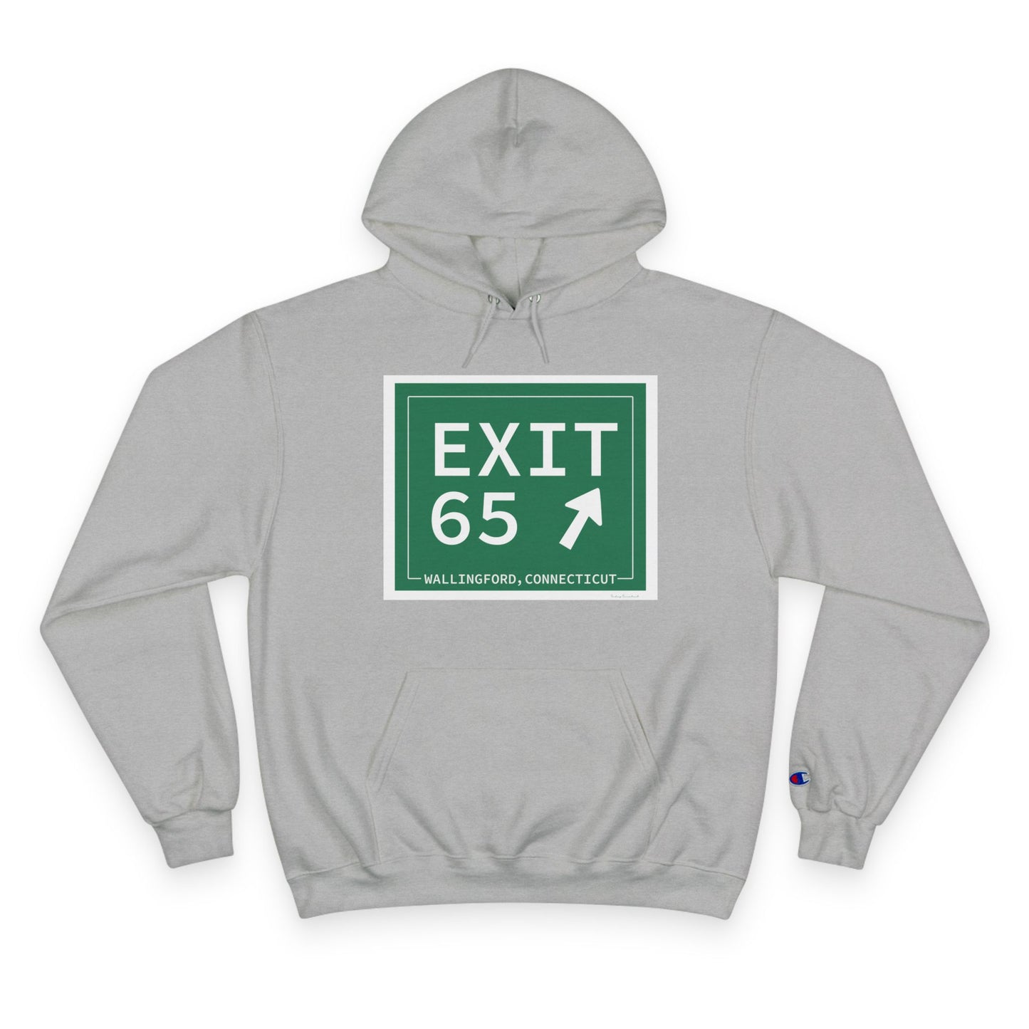 Vintage Exit 65 WCP Sign Champion Hoodie