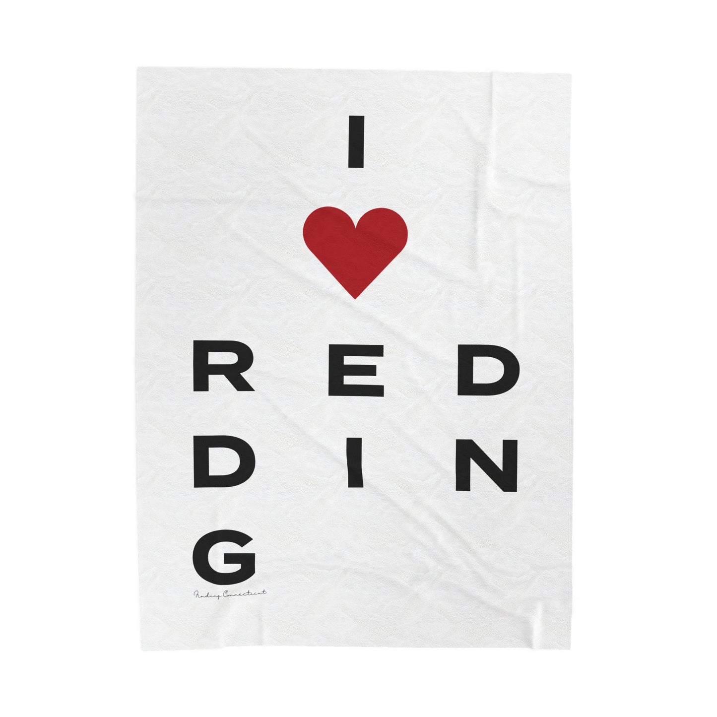 Redding Vision Velveteen Plush Blanket