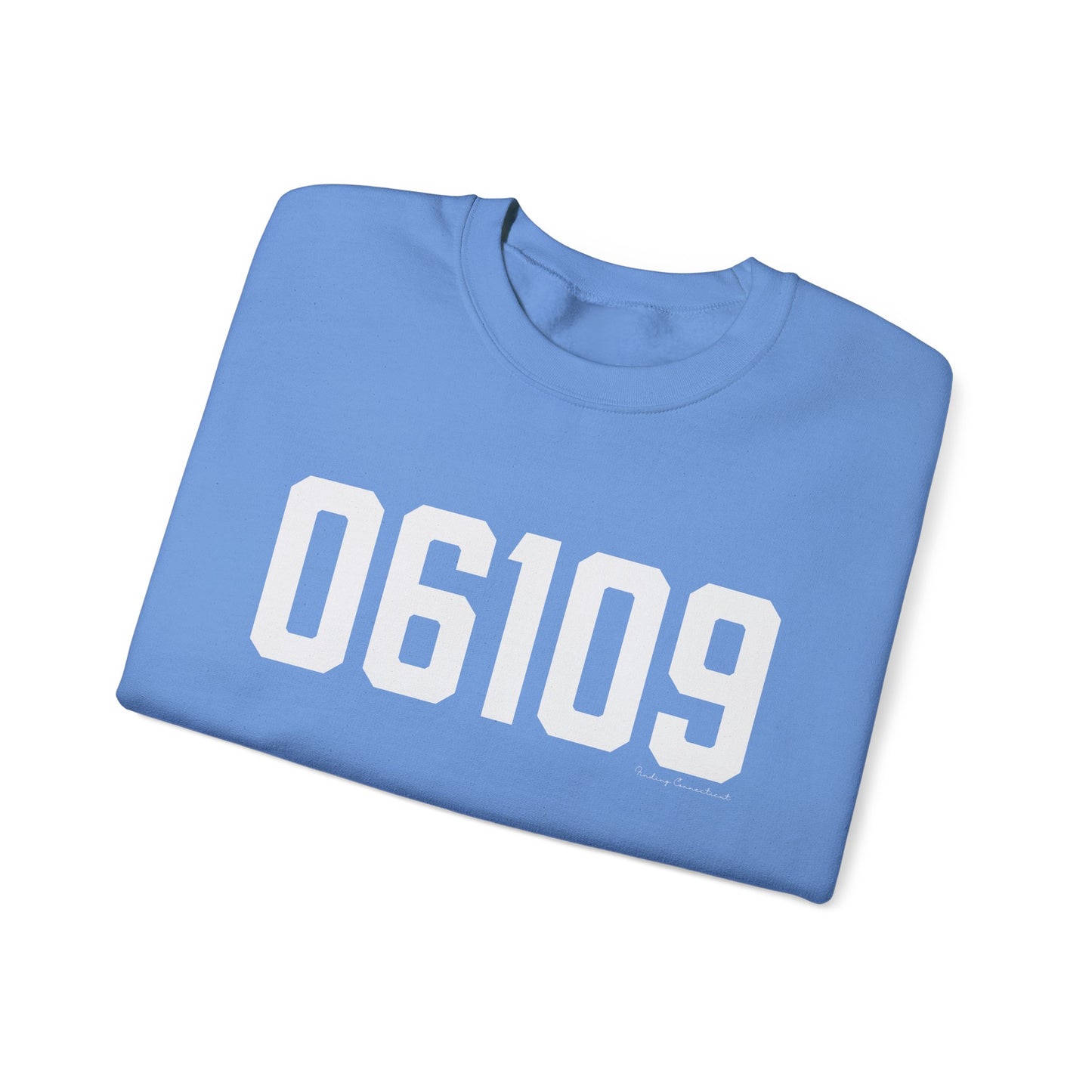 06109 - Wethersfield CT Zip Code Unisex Heavy Blend™ Crewneck Sweatshirt