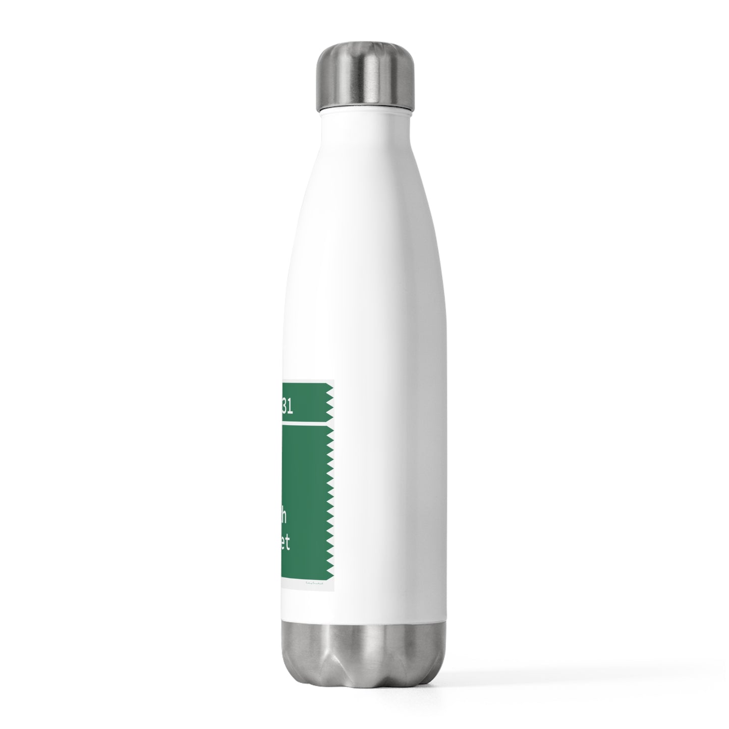 Vintage Merritt Parkway Exit 31 Sign 20oz Insulated Bottle