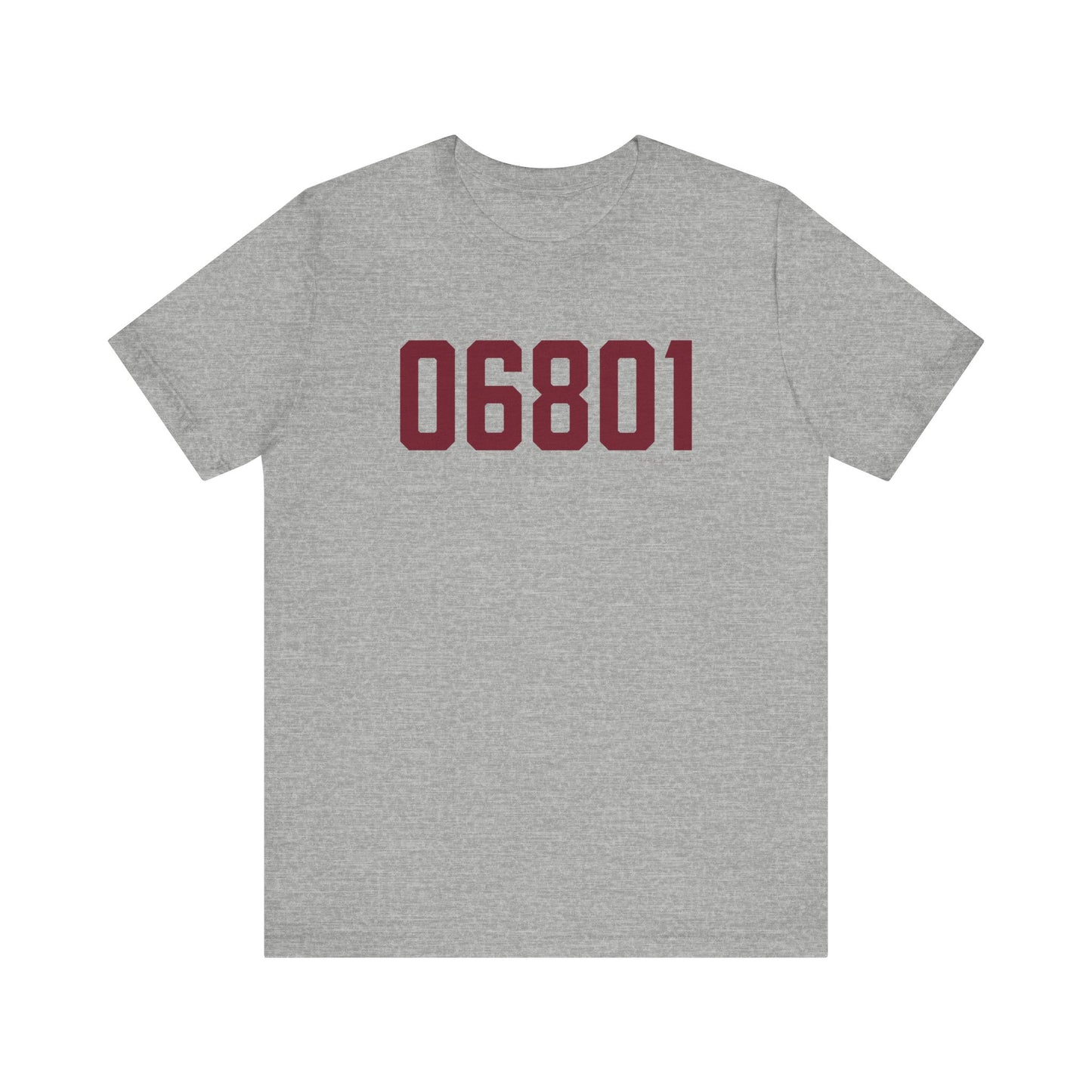 06801 Bethel Connecticut Zip Code Unisex Jersey Short Sleeve T-Shirt