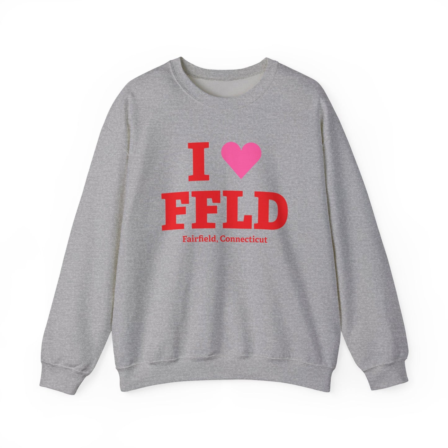 I Heart FFLD Unisex Heavy Blend™ Crewneck Sweatshirt