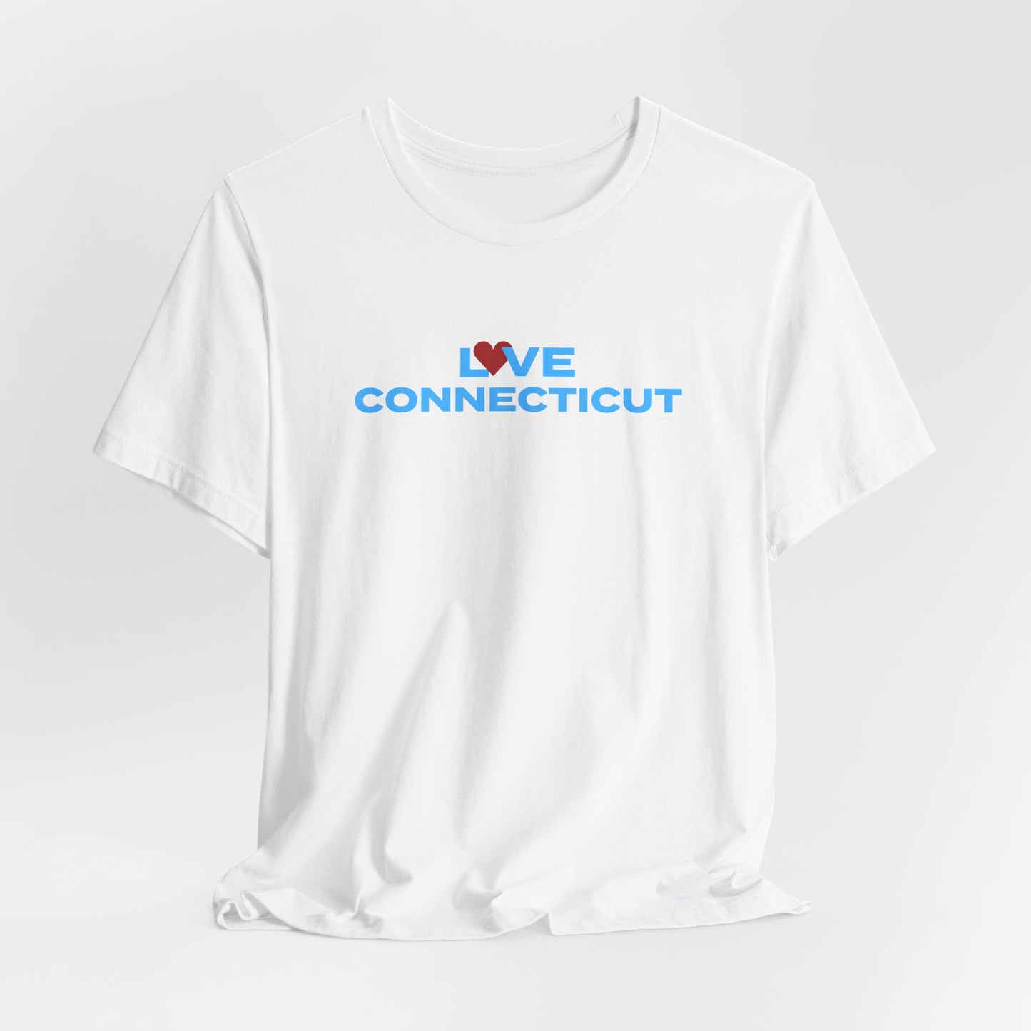 Love Connecticut Unisex Jersey Short Sleeve T-Shirt