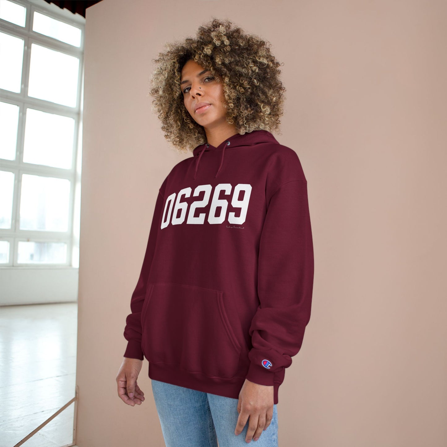 06269 Storrs CT Zip Code Champion Hoodie