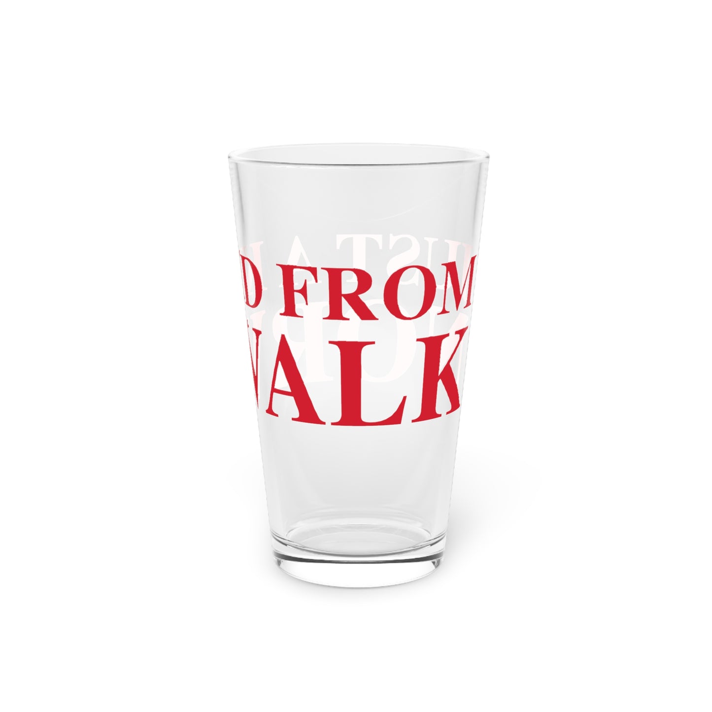 Just a kid from Norwalk Pint Glass, 16oz