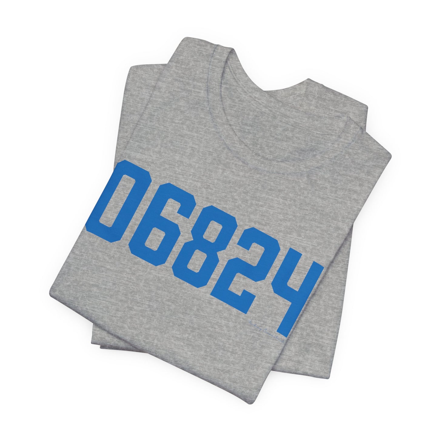 06824 Fairfield Connecticut Zip Code Unisex Jersey Short Sleeve T-Shirt