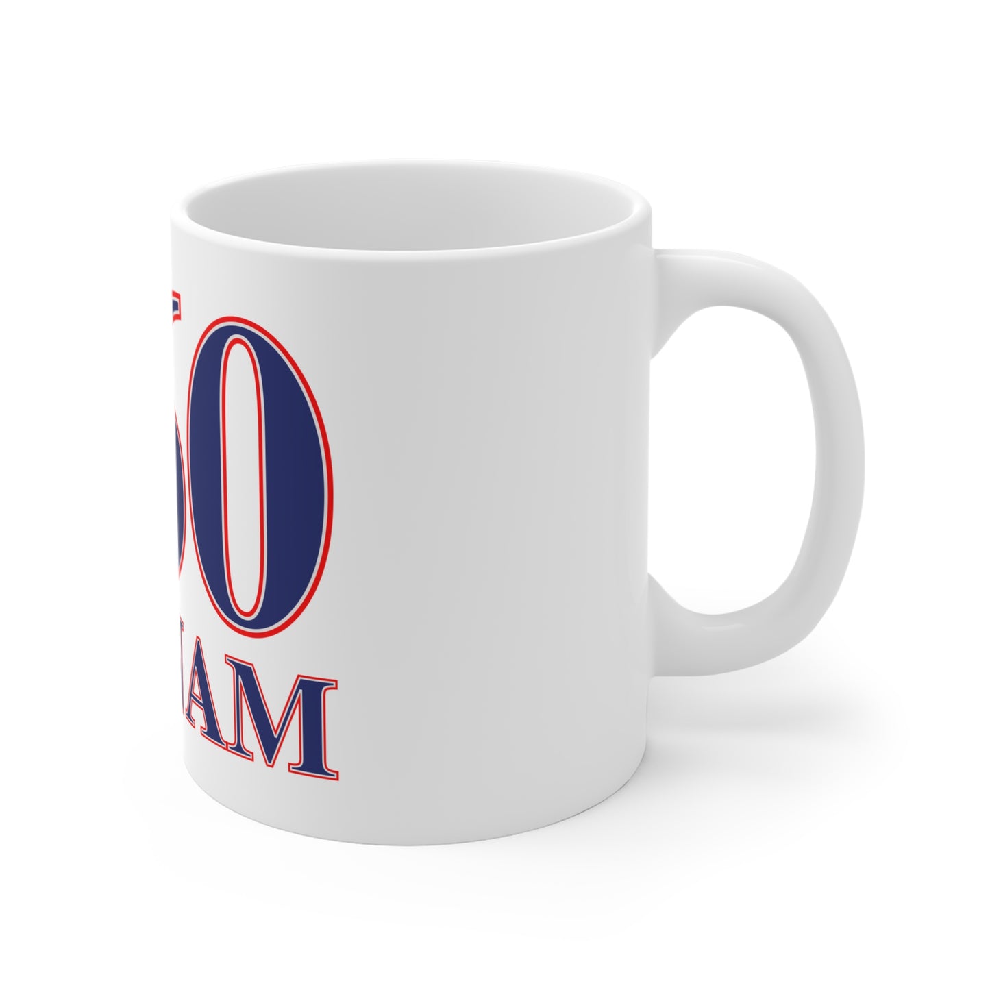 860 Putnam Red, White & Blue Mug 11oz