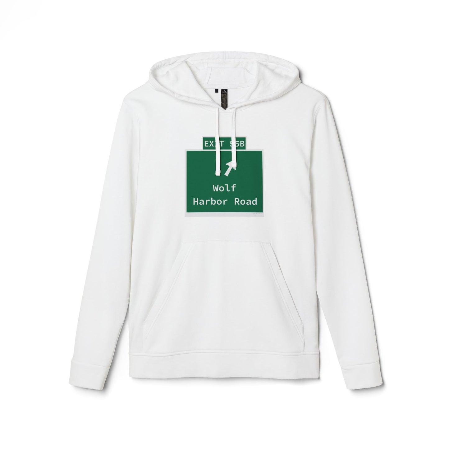 Vintage WCP Exit 55B Sign adidas Unisex Fleece Hoodie