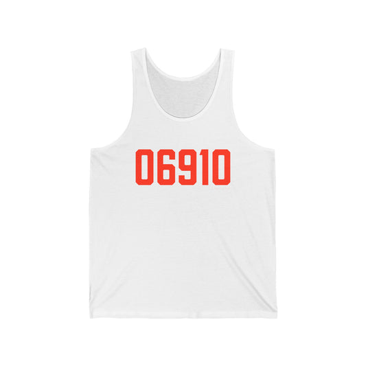 06910 Stamford Connecticut Zip Code Unisex Jersey Tank Top