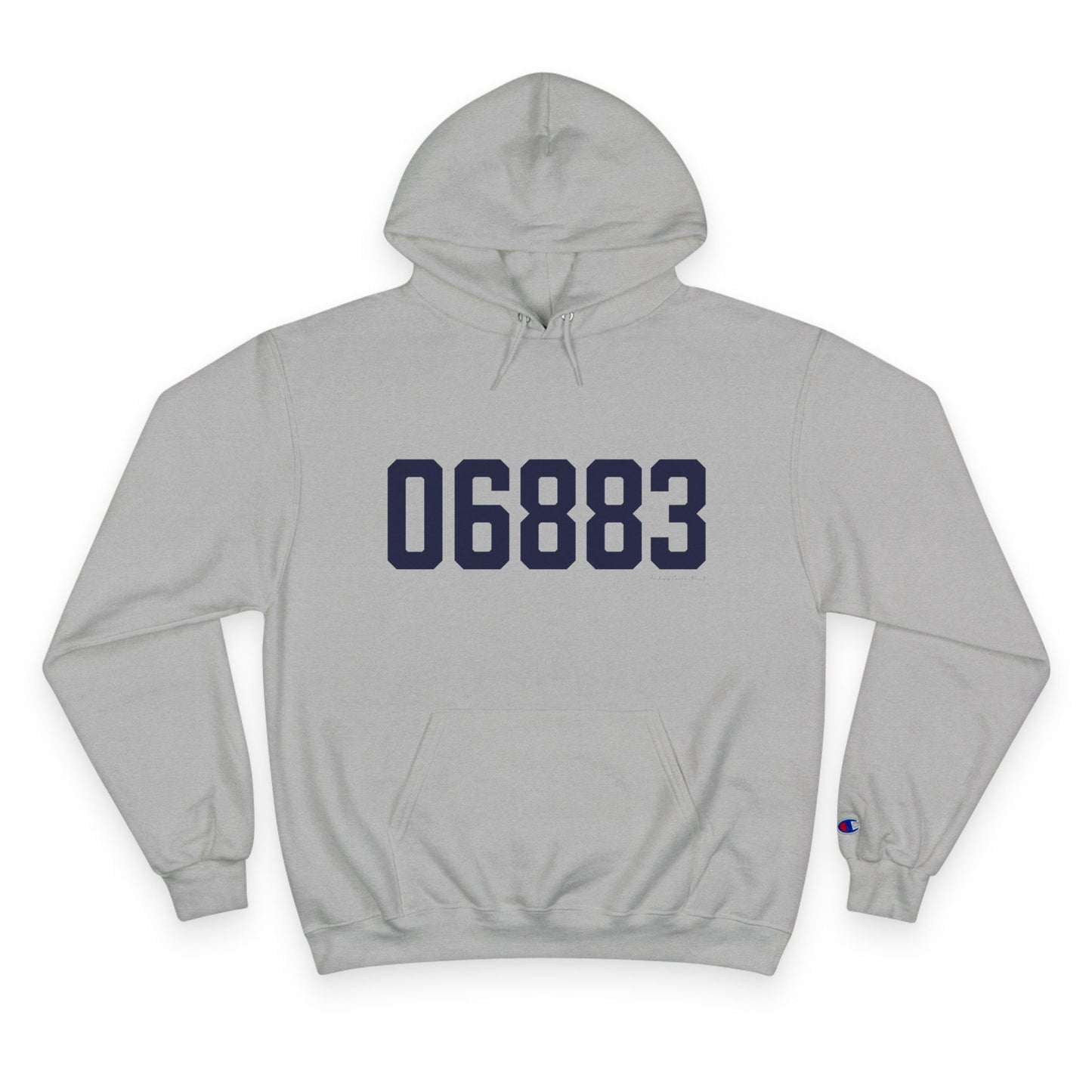 06883 Weston Connecticut Zip Code Champion Hoodie Sweatshirts