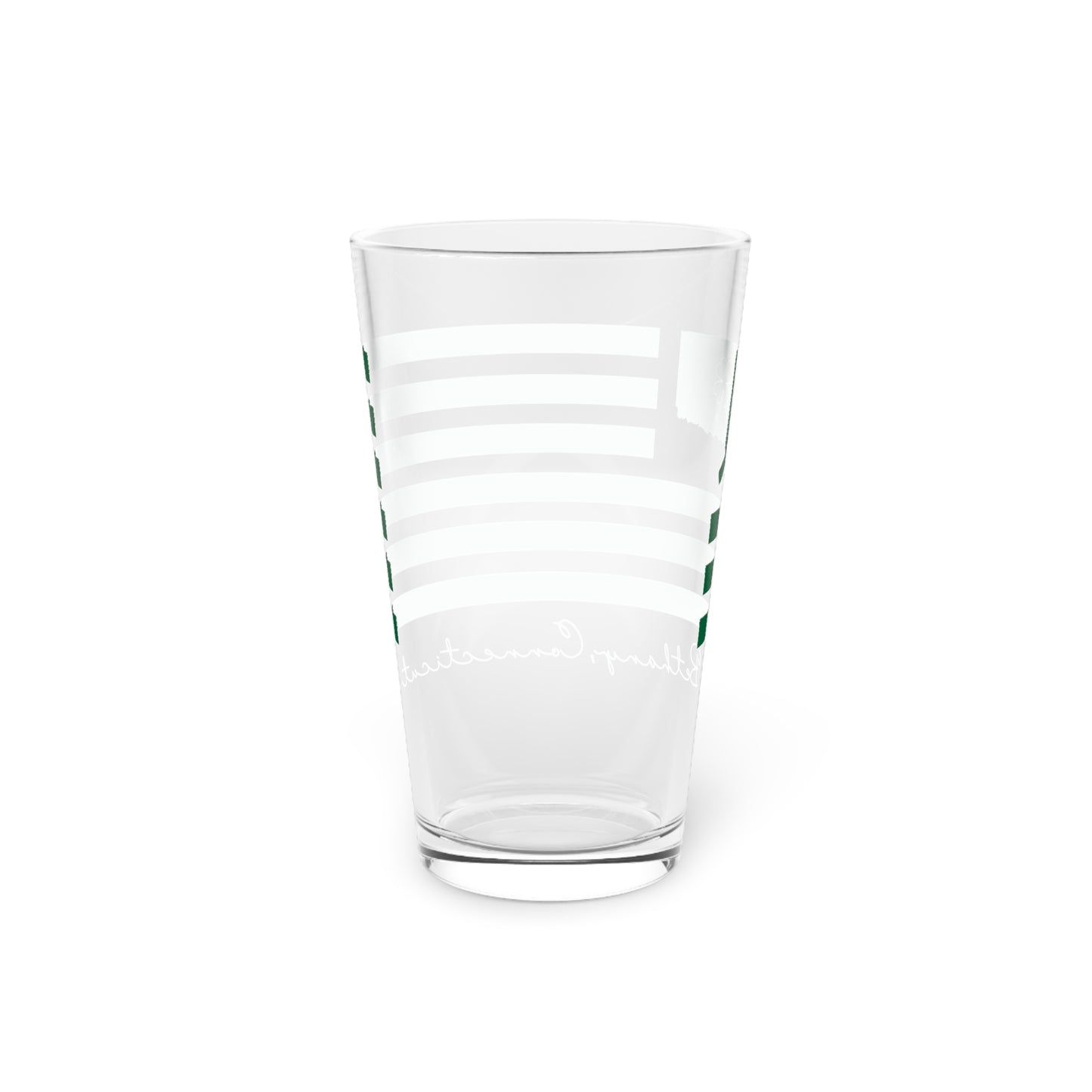 Bethany Connecticut St. Patrick's Day Pint Glass, 16oz